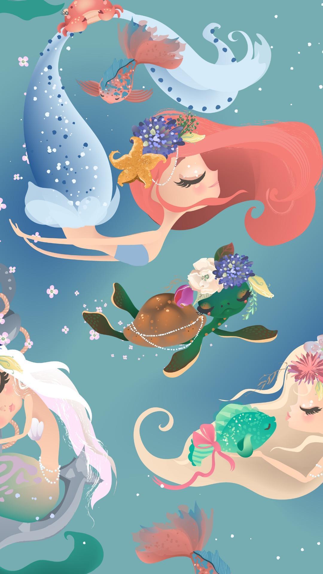 Cute Mermaid Wallpapers