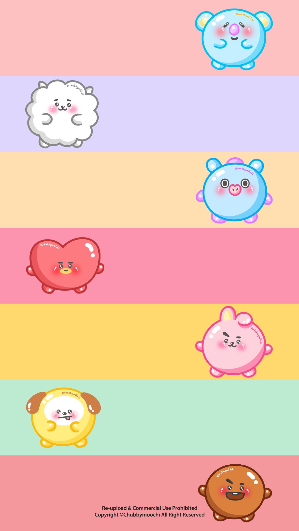 Cute Mochi Wallpapers