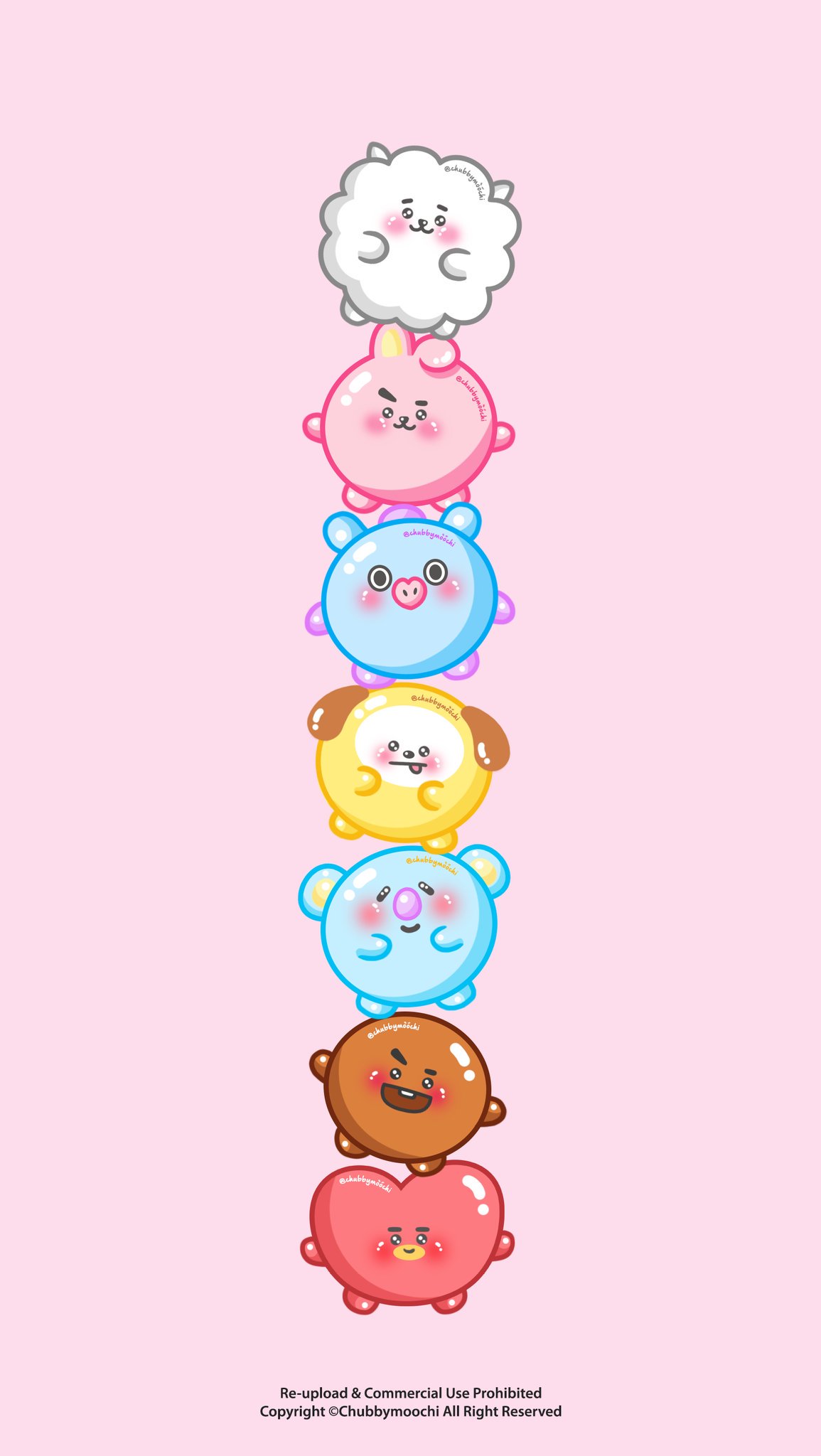 Cute Mochi Wallpapers