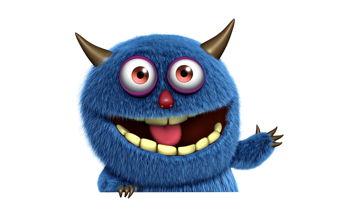 Cute Monster Face Wallpapers