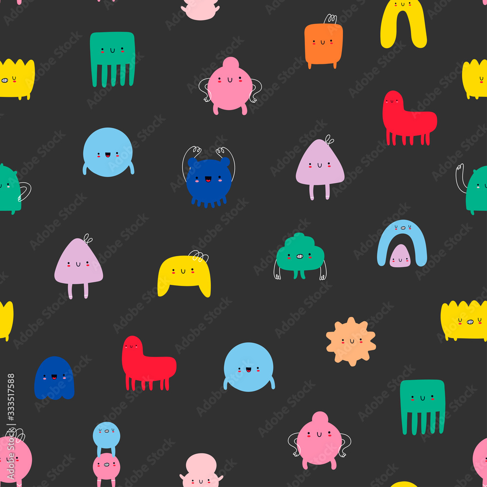 Cute Monster Face Wallpapers