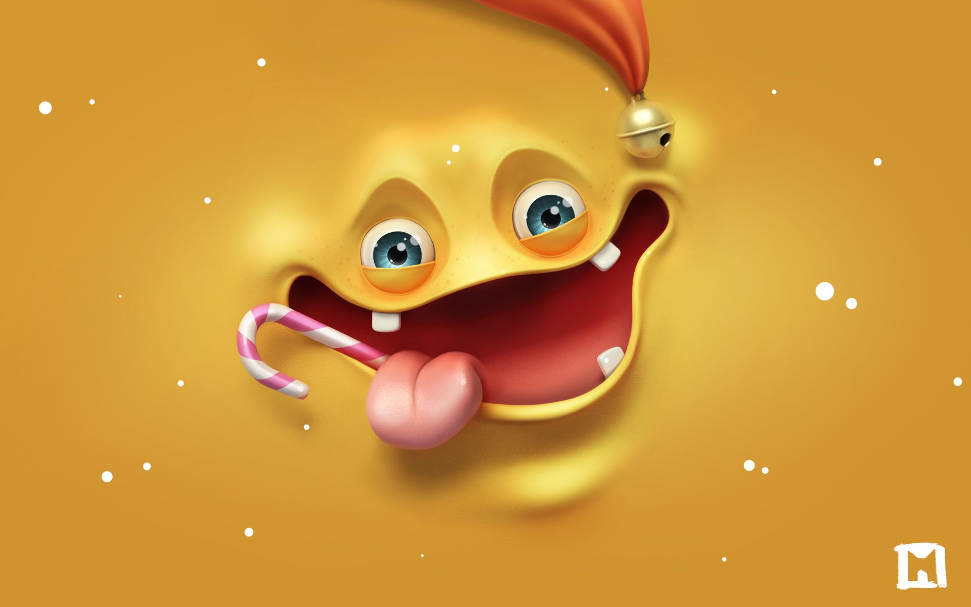 Cute Monster Face Wallpapers