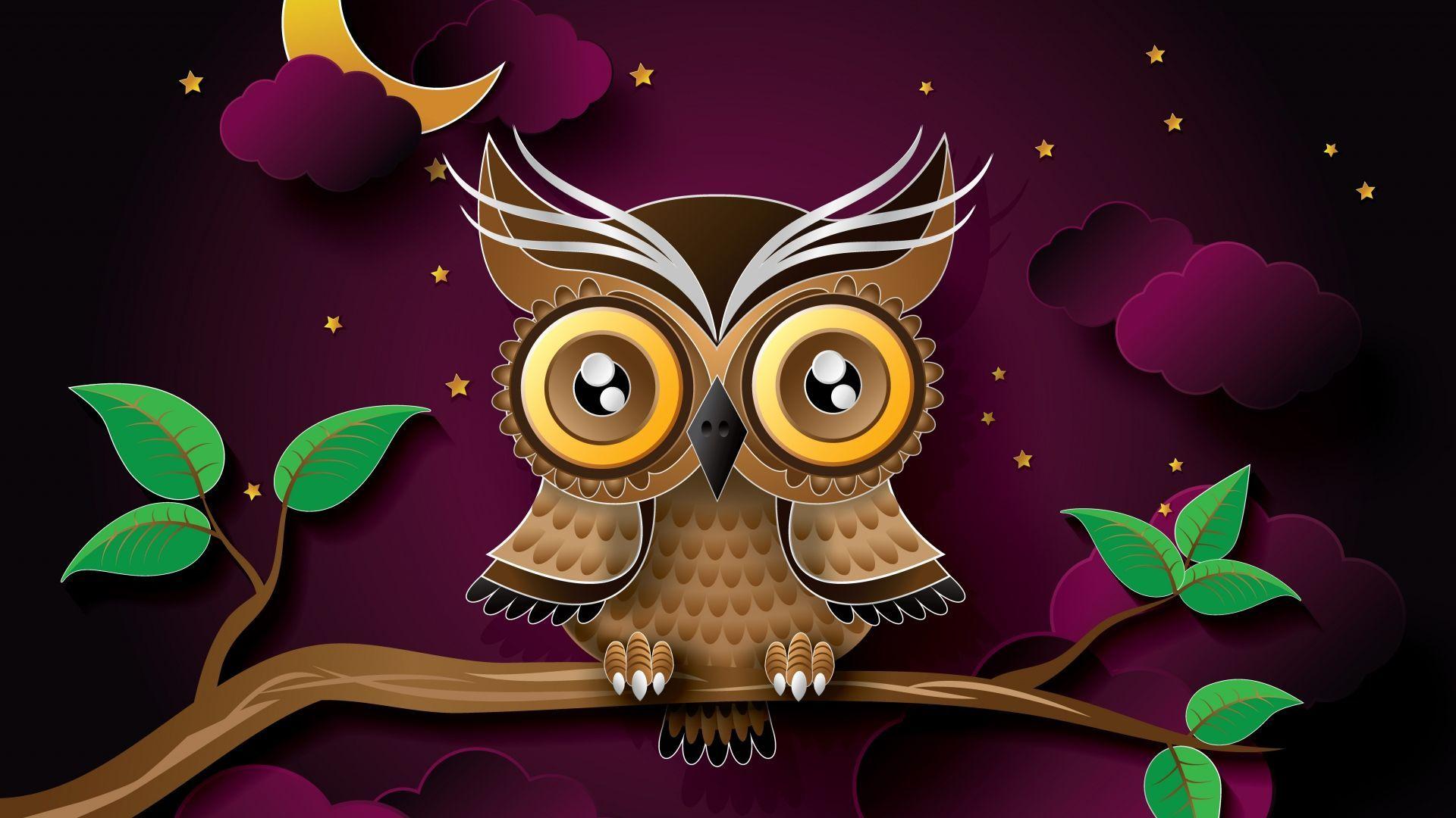 Cute Owl Halloween Wallpapers