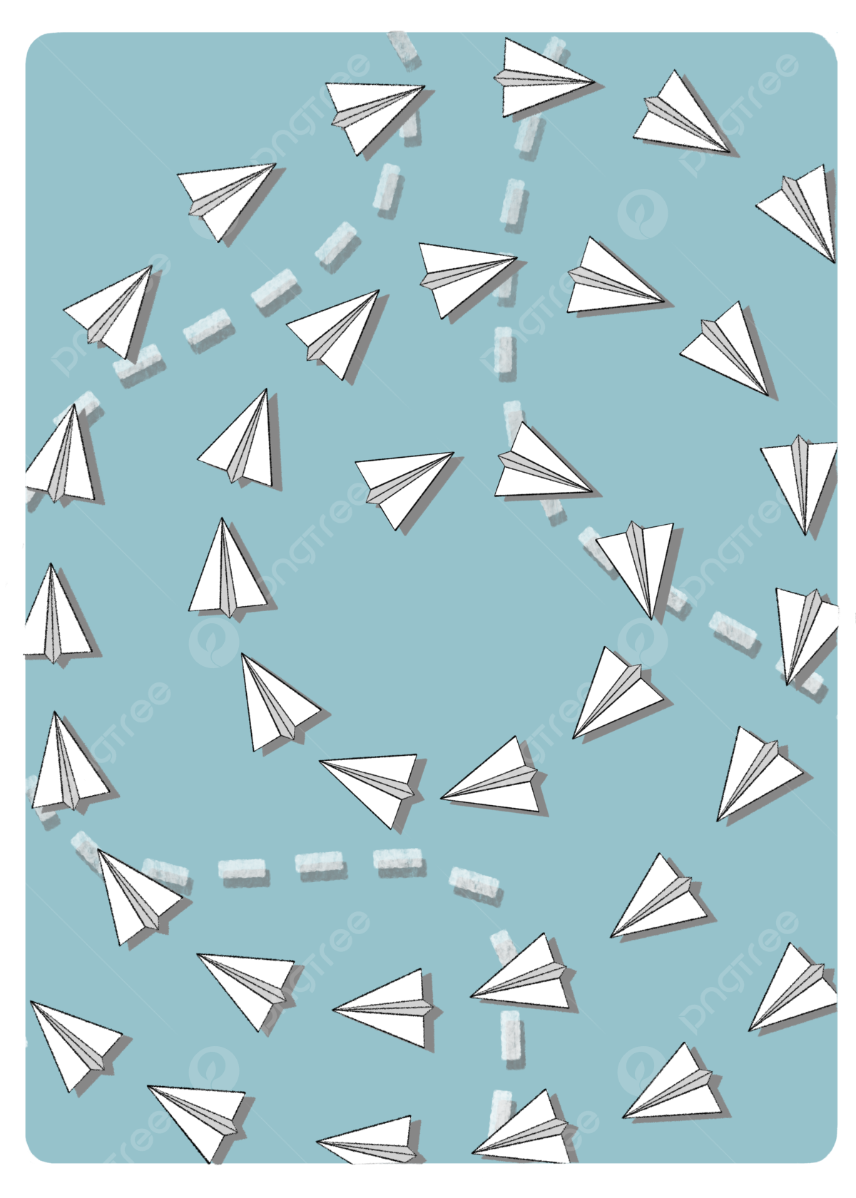 Cute Paper Airplane Wallpapers