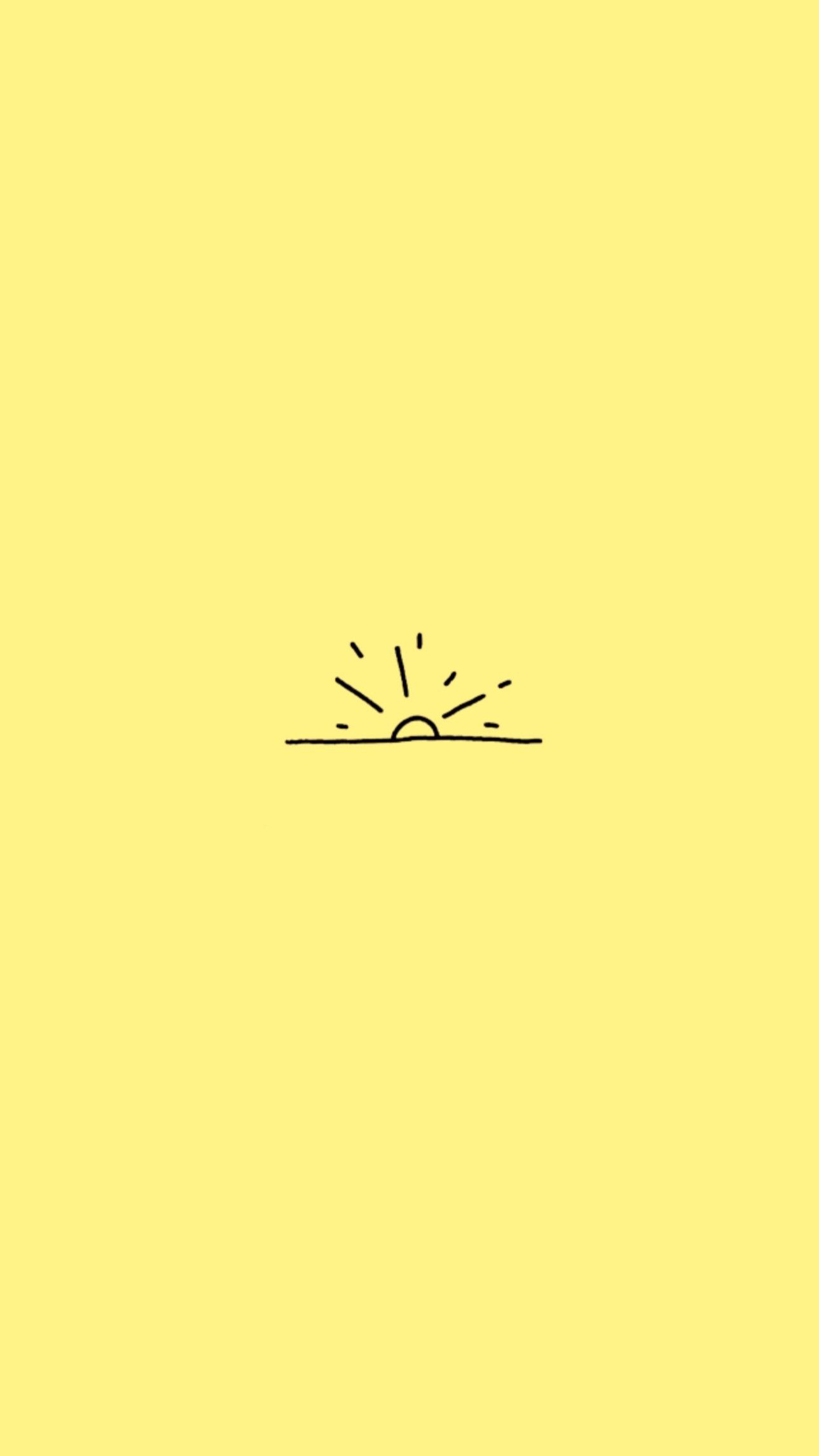 Cute Pastel Yellow AestheticWallpapers