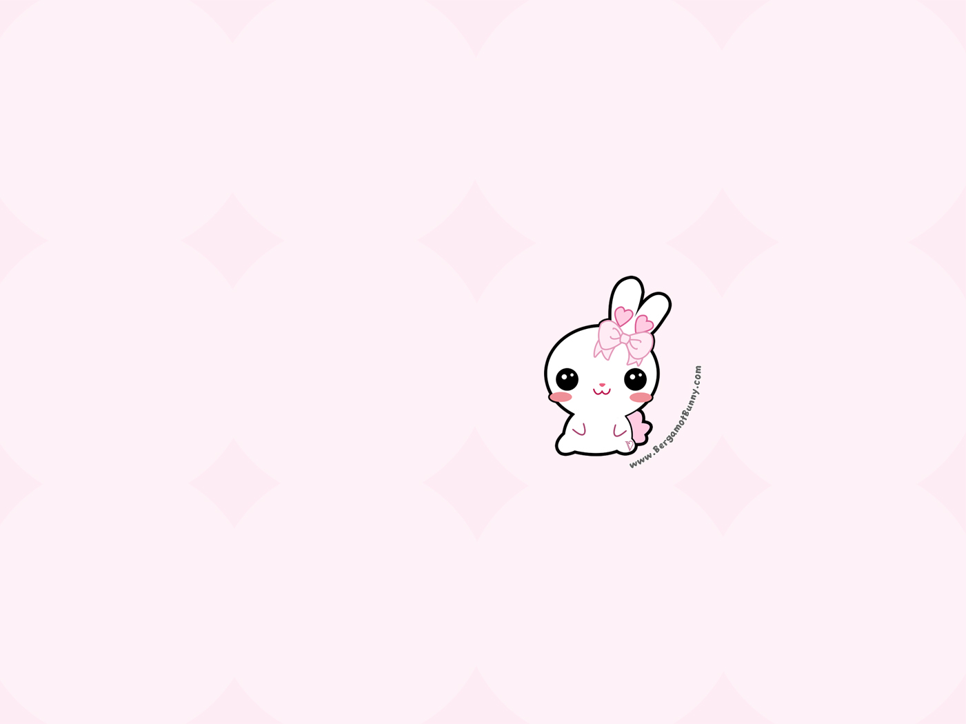 Cute Pink Bunny Wallpapers