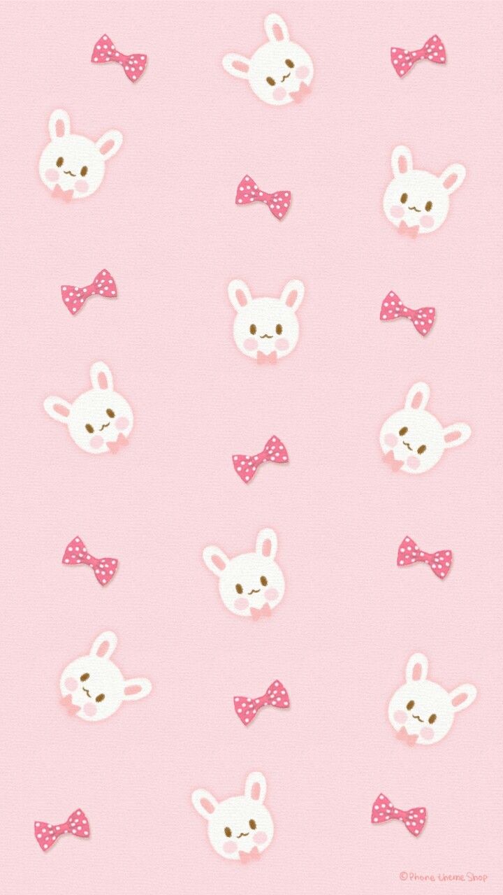 Cute Pink Bunny Wallpapers