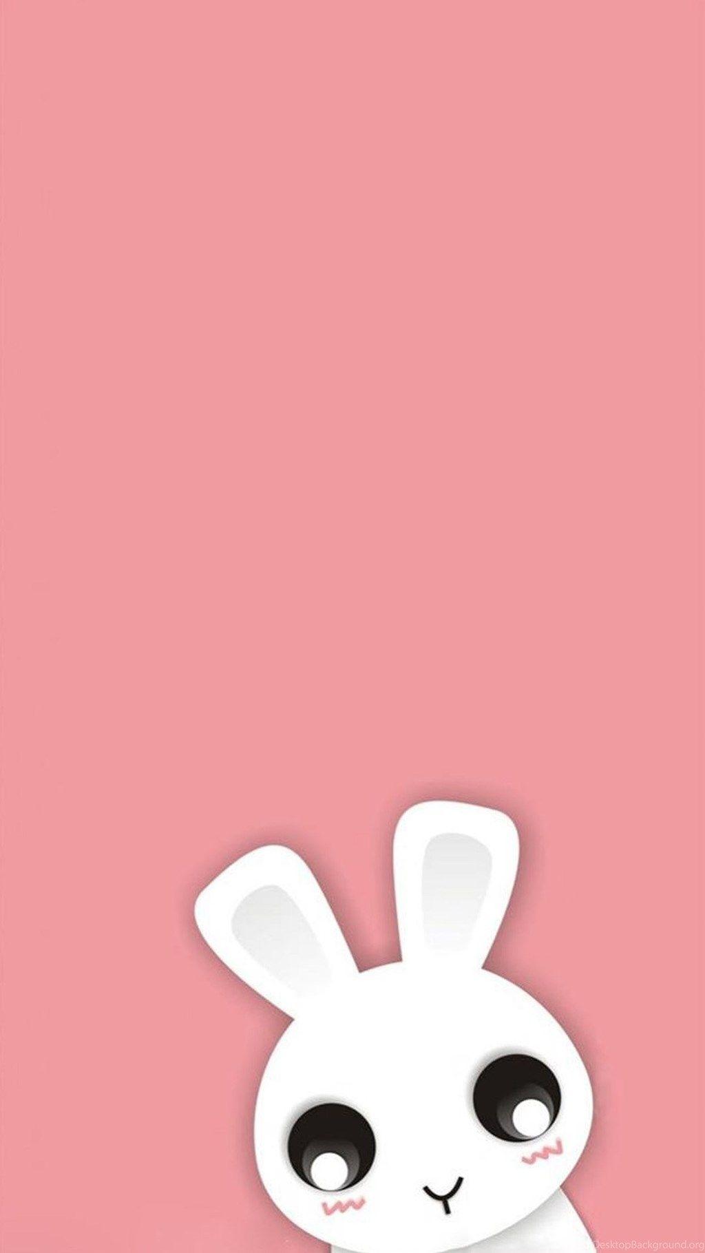 Cute Pink Bunny Wallpapers