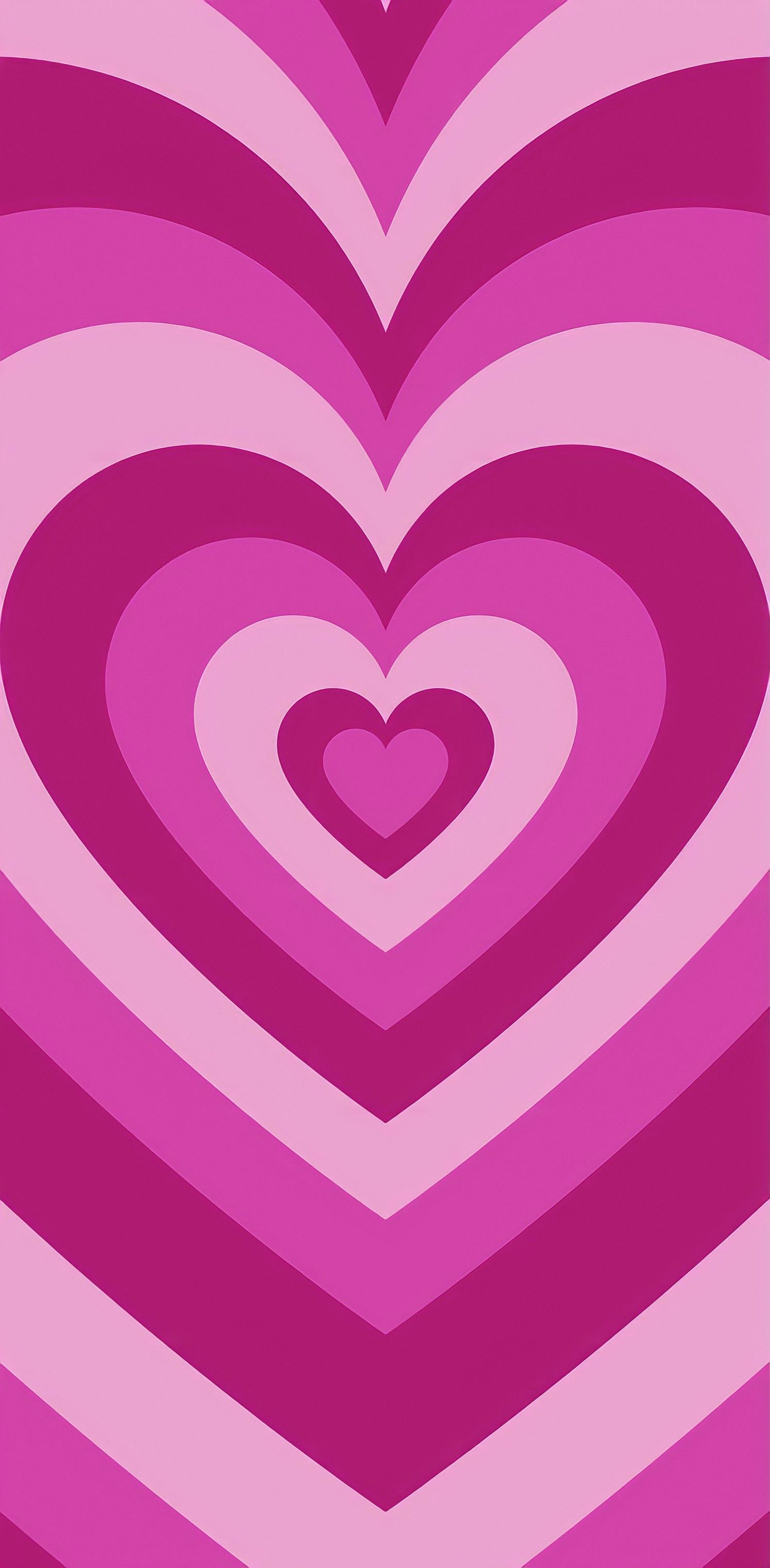 Cute Pink Heart Iphone Wallpapers