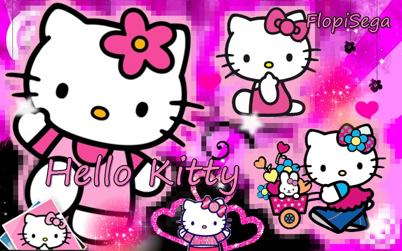 Cute Pink Hello Kitty Wallpapers