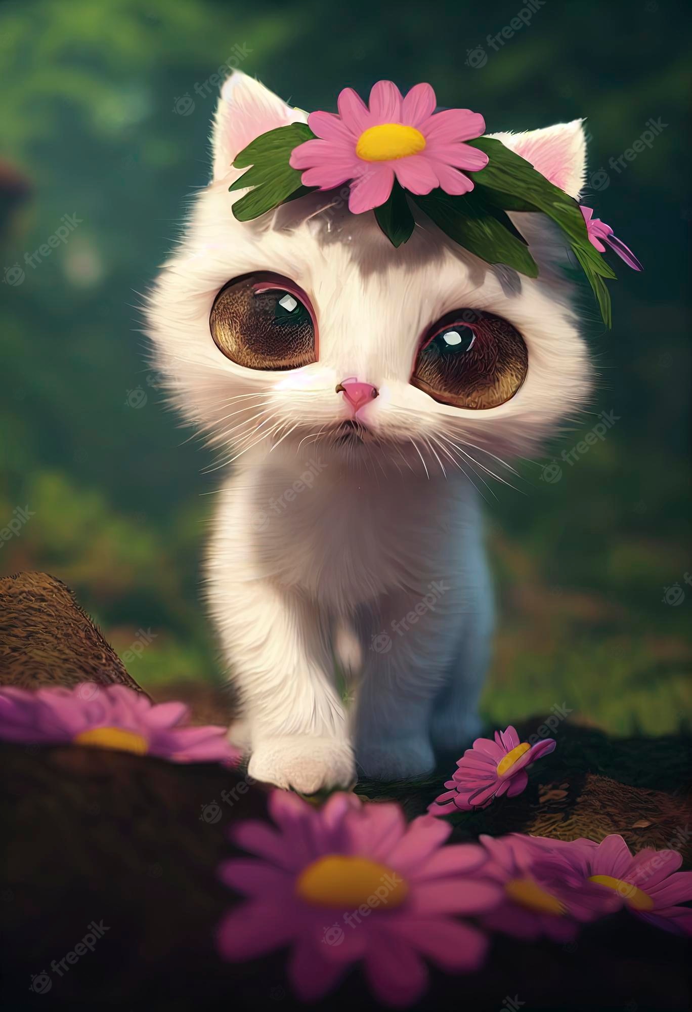 Cute Pink KittensWallpapers