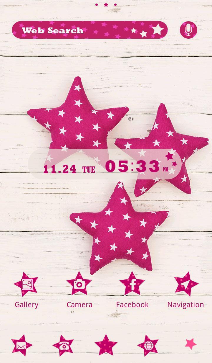 Cute Pink StarsWallpapers