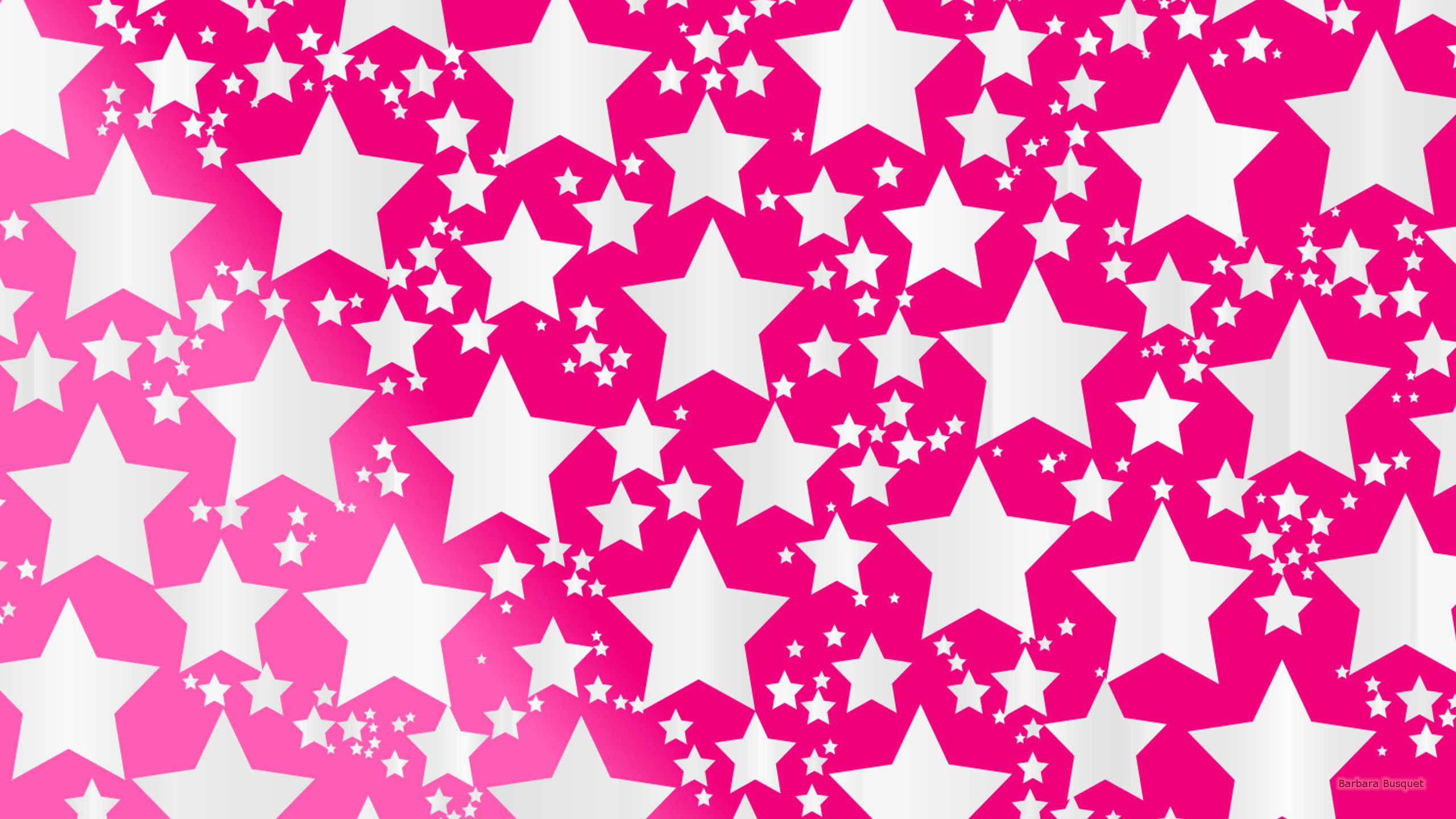 Cute Pink StarsWallpapers