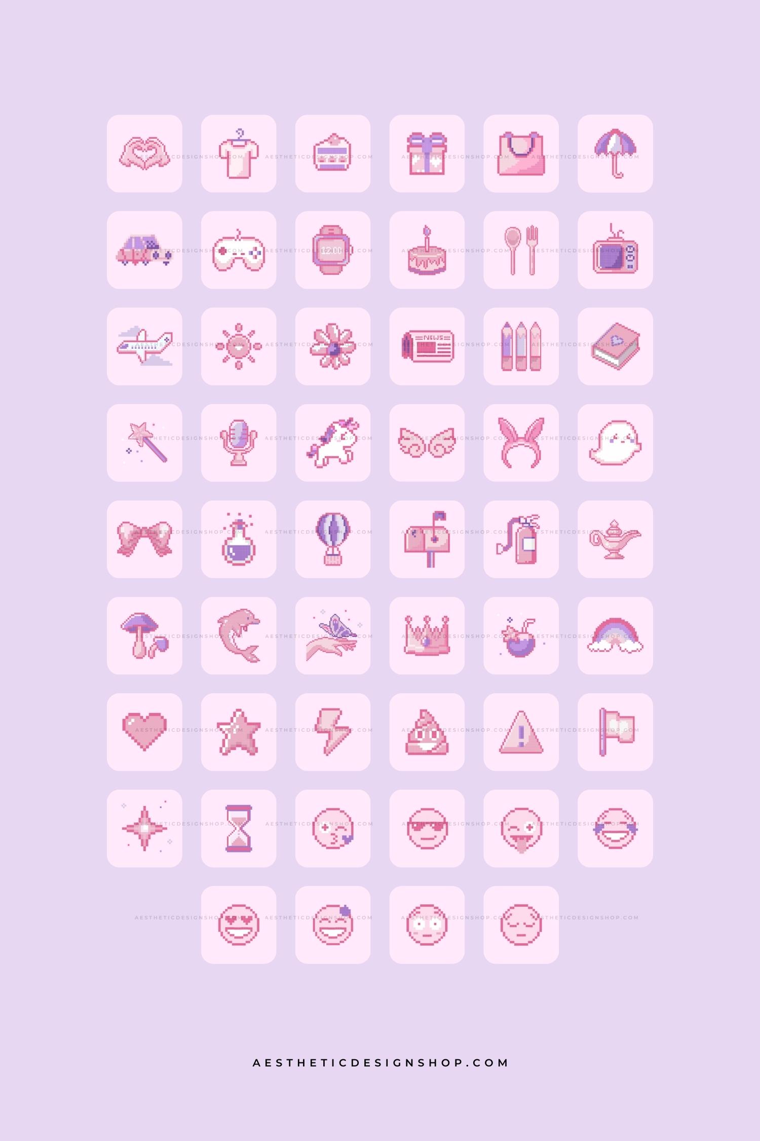 Cute Pixels Aesthetic Desktop Wallpapers