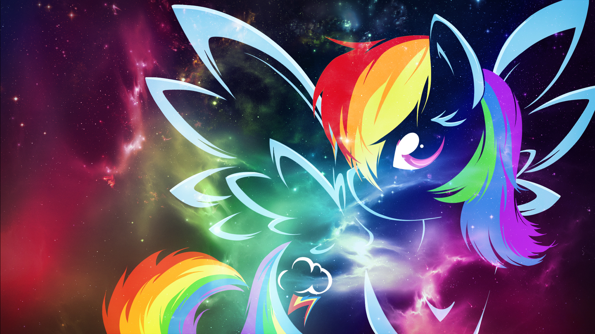 Cute Rainbow Dash Desktop Wallpapers