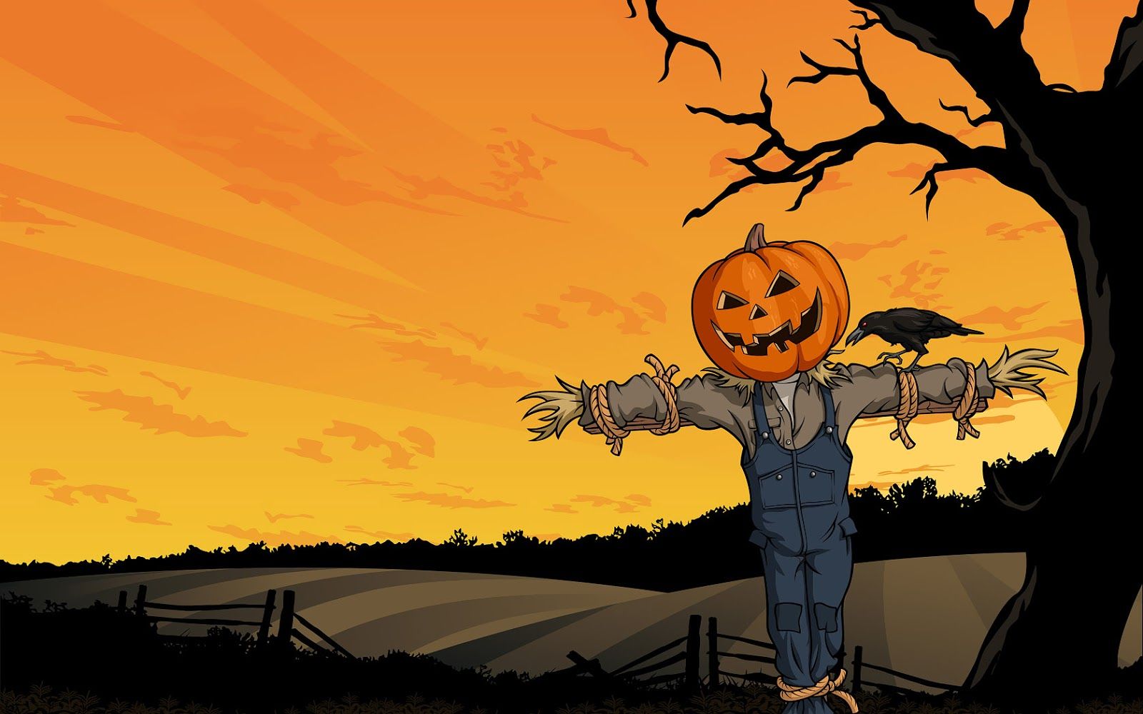 Cute Scarecrow Desktop Wallpapers