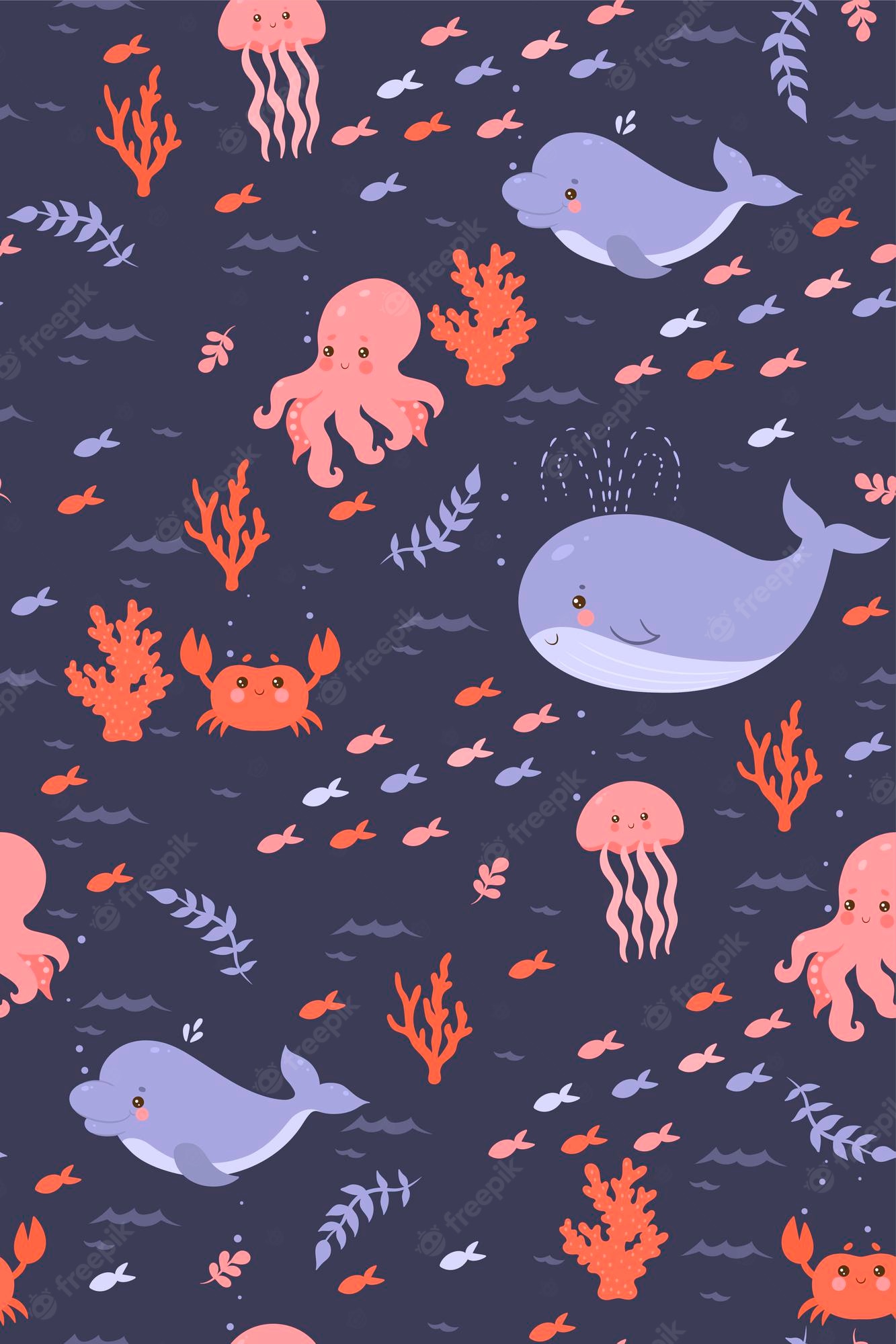 Cute Sea Animal Wallpapers