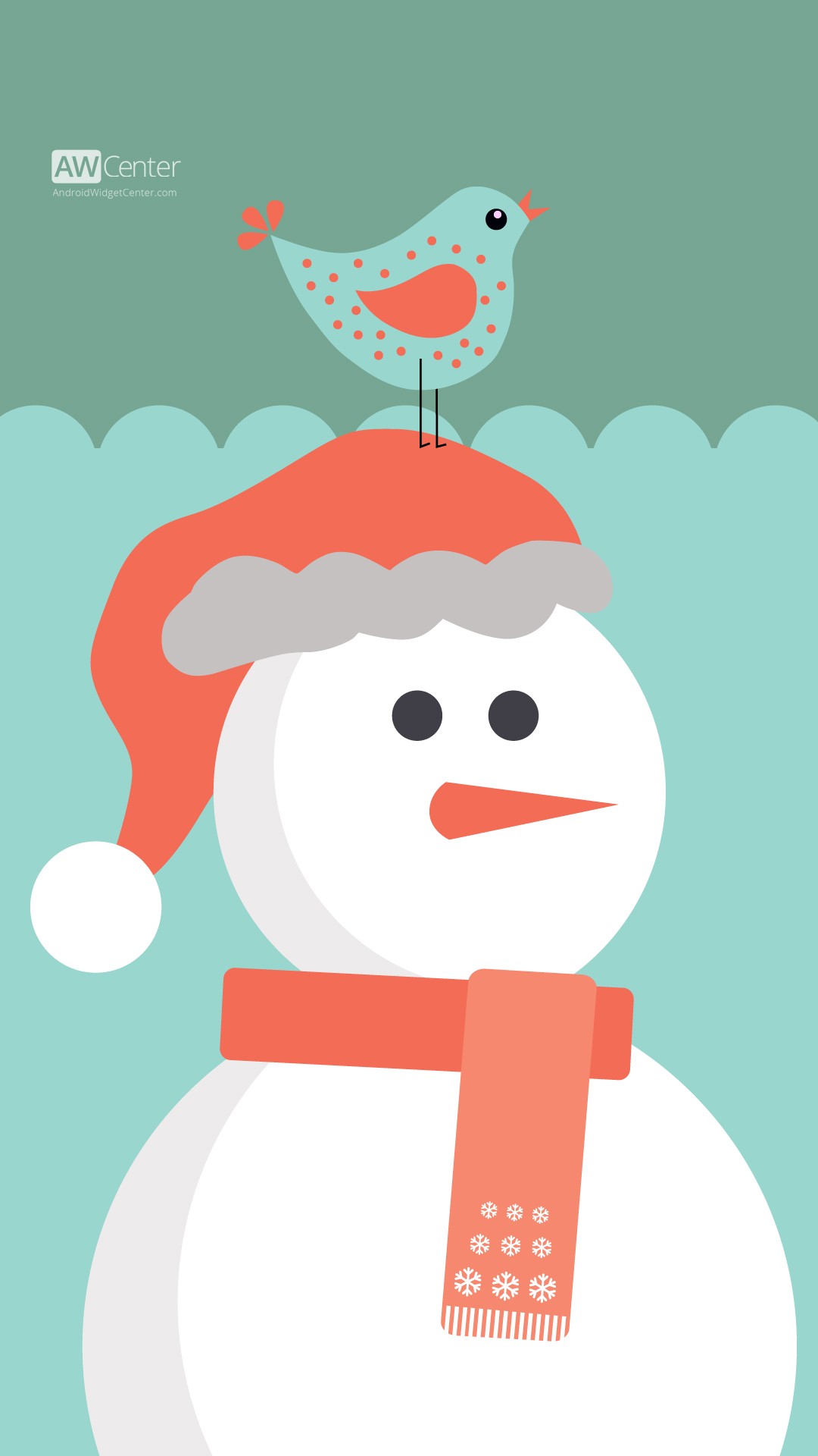 Cute Snowman Iphone Wallpapers