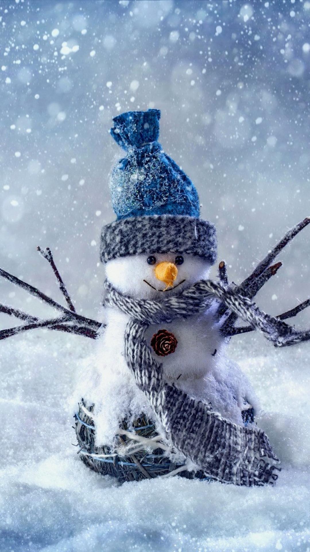 Cute Snowman Iphone Wallpapers