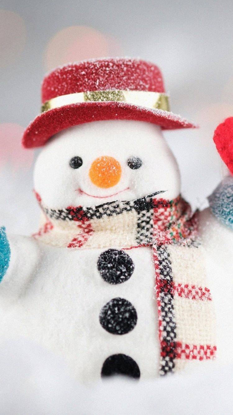 Cute Snowman Iphone Wallpapers