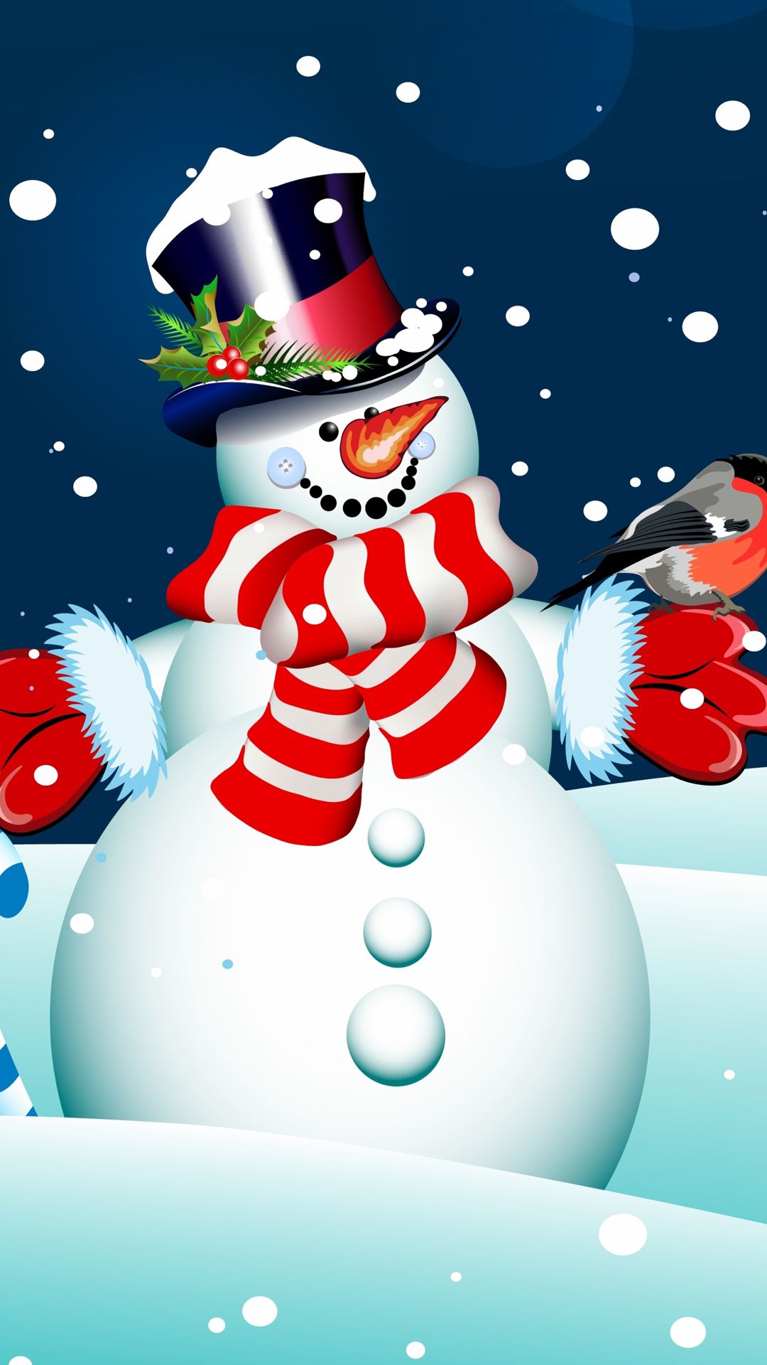 Cute Snowman Iphone Wallpapers