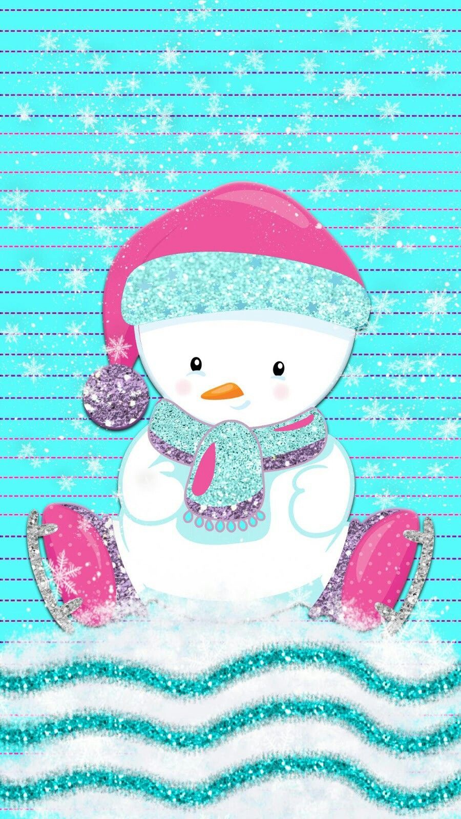 Cute Snowman Iphone Wallpapers