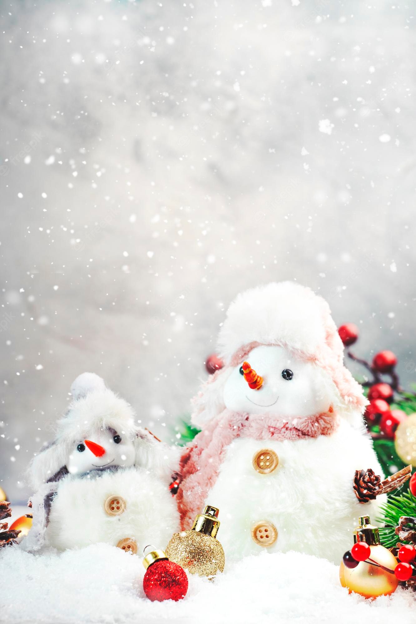 Cute Snowman Iphone Wallpapers