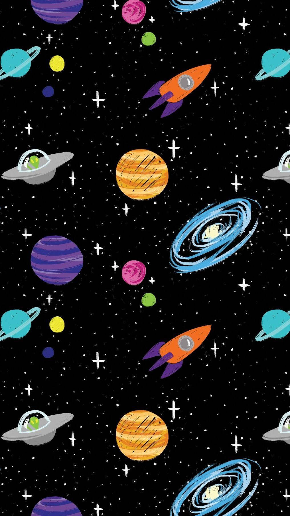 Cute Space AestheticWallpapers