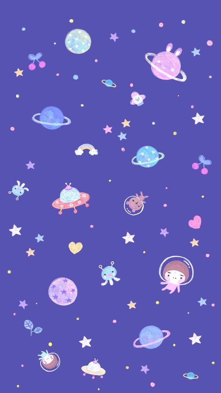 Cute Space Phone Wallpapers