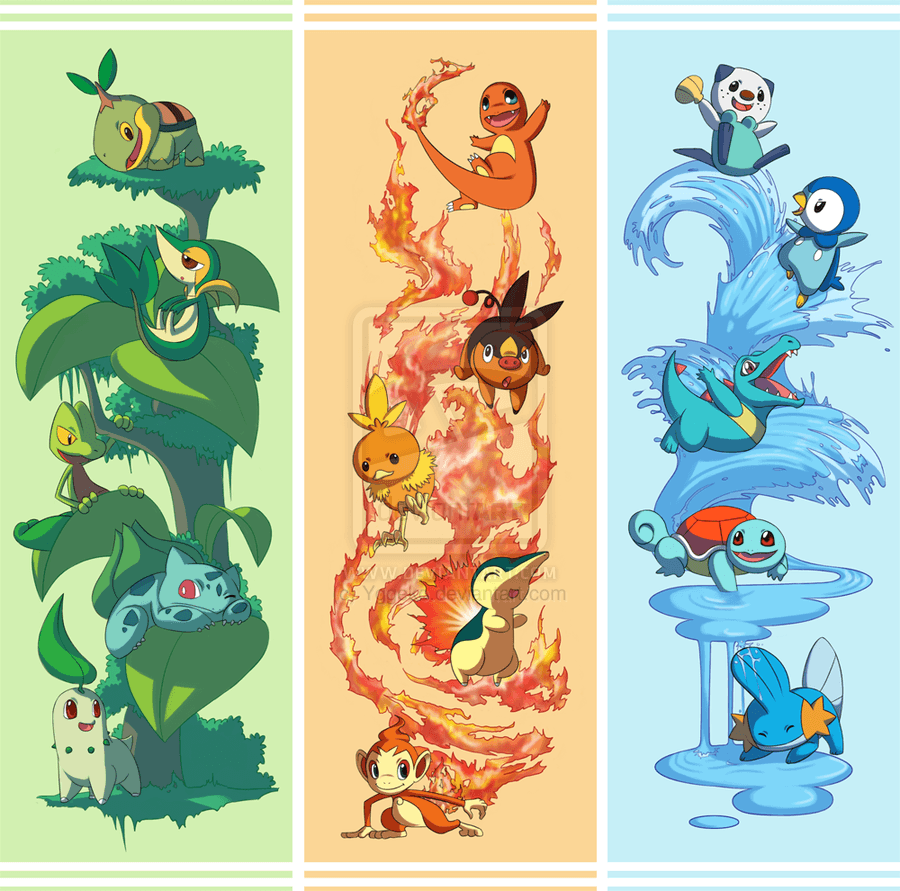 Cute Starter Pokemon Wallpapers