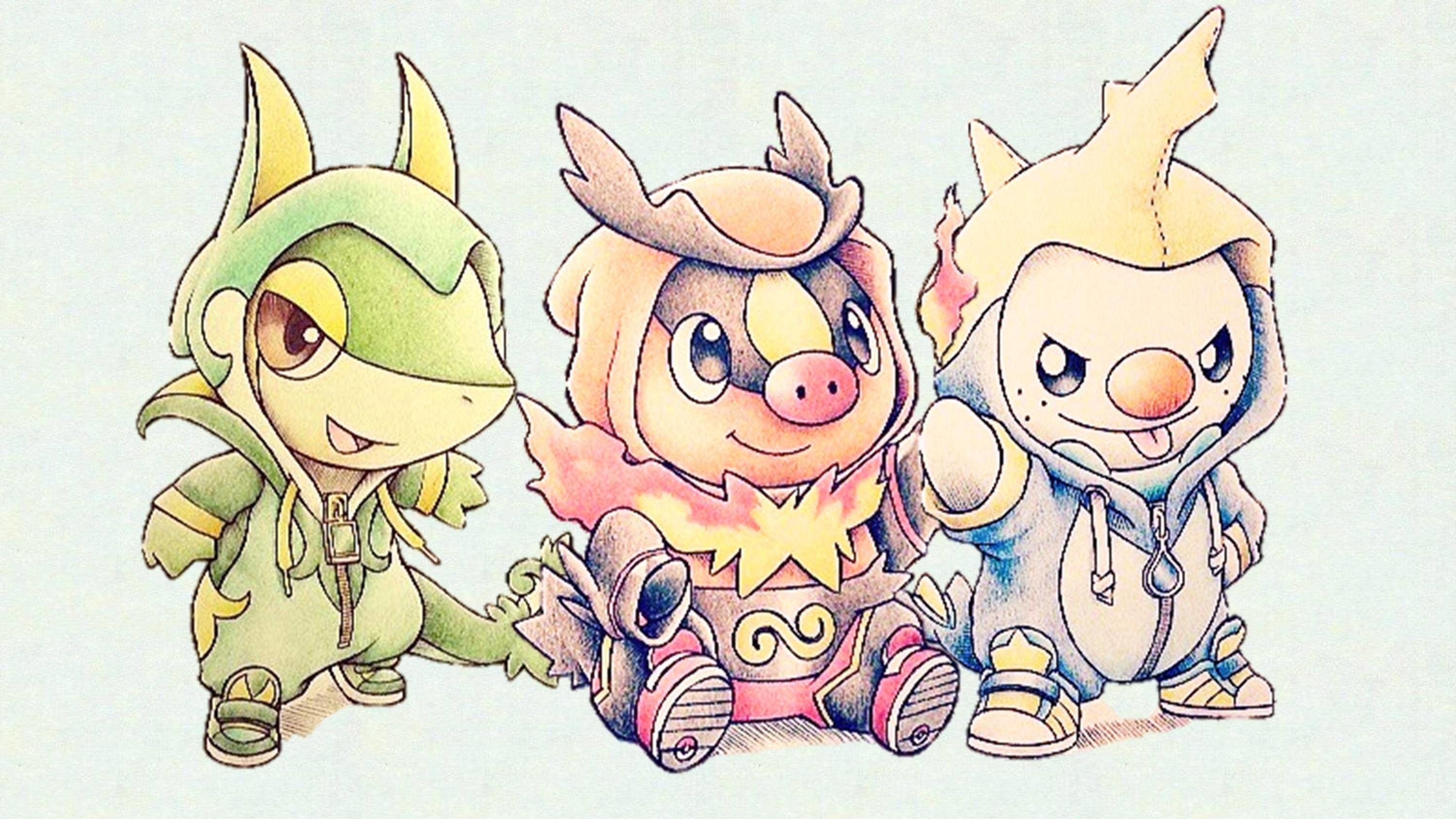 Cute Starter Pokemon Wallpapers