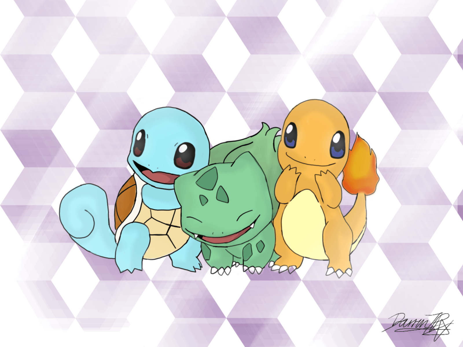 Cute Starter Pokemon Wallpapers