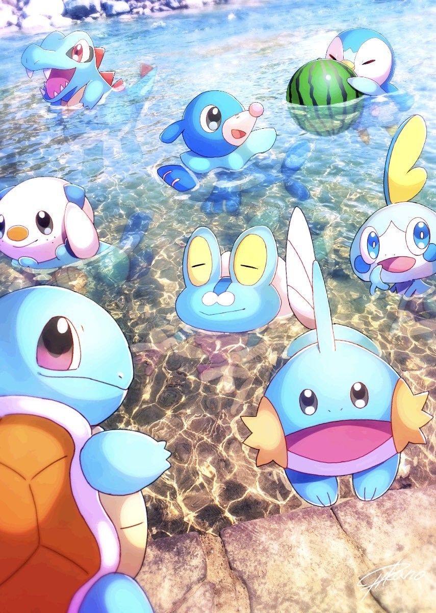 Cute Starter Pokemon Wallpapers