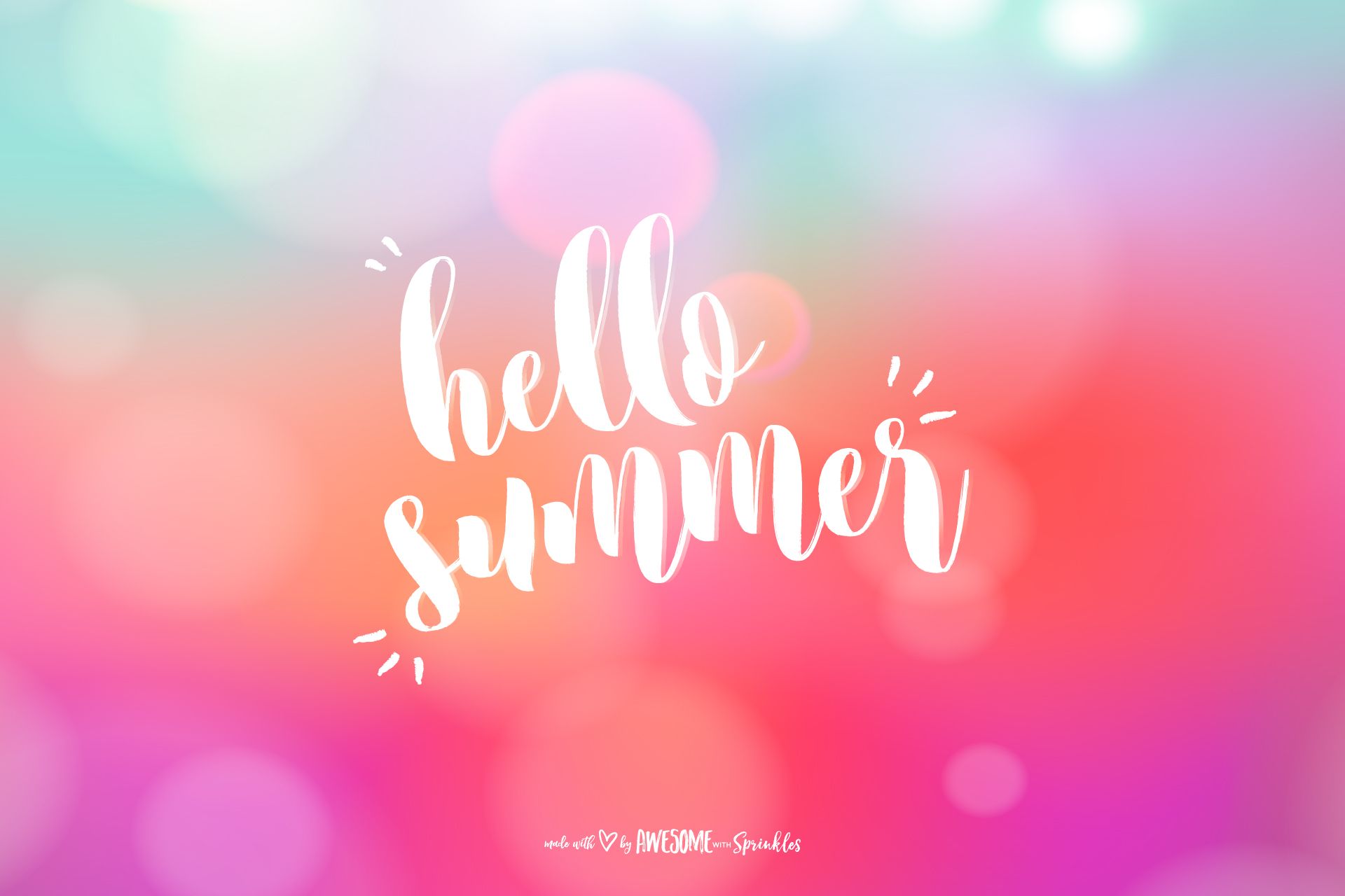 Cute Summer Desktop Wallpapers