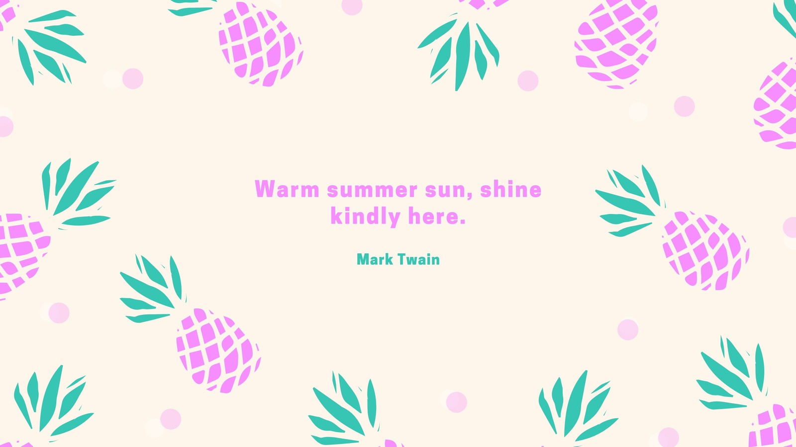 Cute Summer Desktop Wallpapers