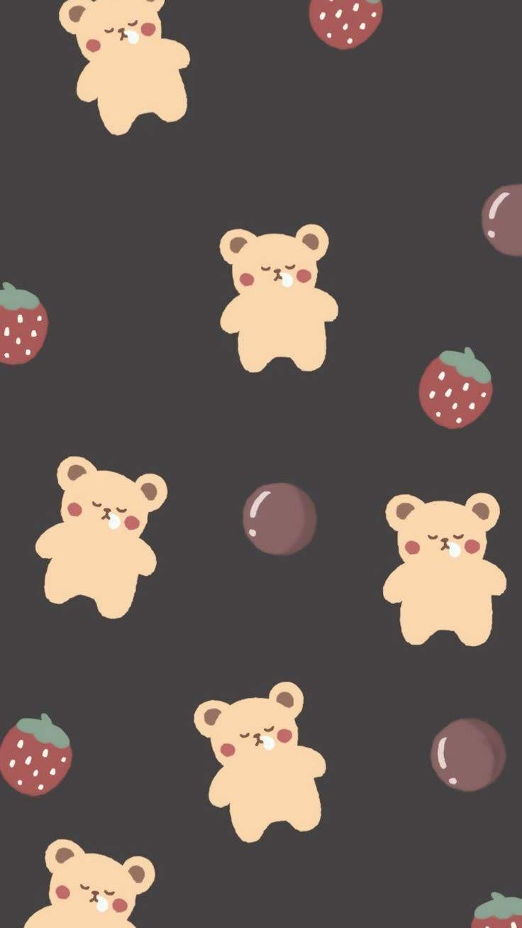 Cute Teddy Bear Aesthetic Wallpapers