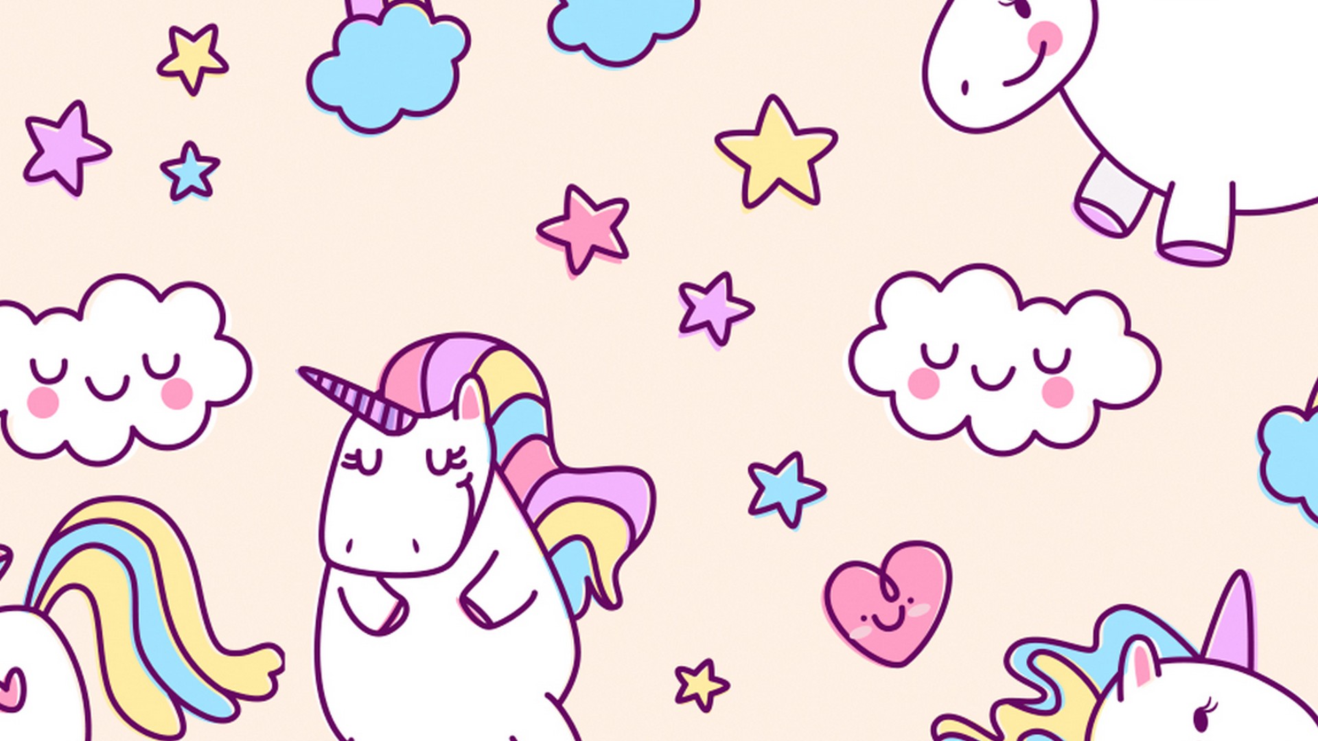 Cute Unicorn Computer Wallpapers