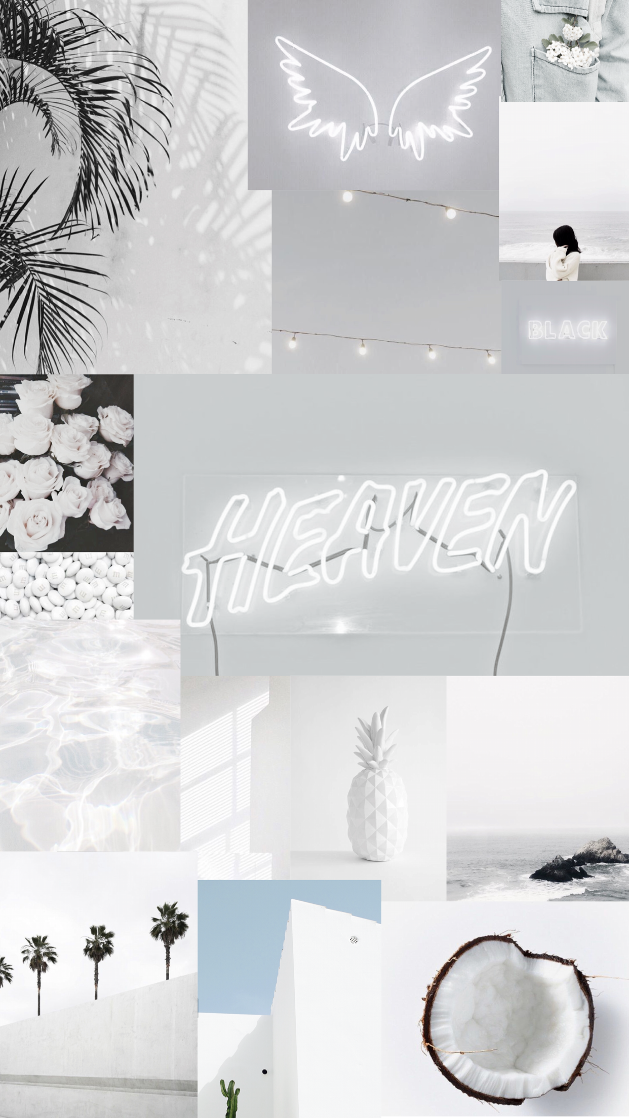 Cute White Aesthetic Wallpapers