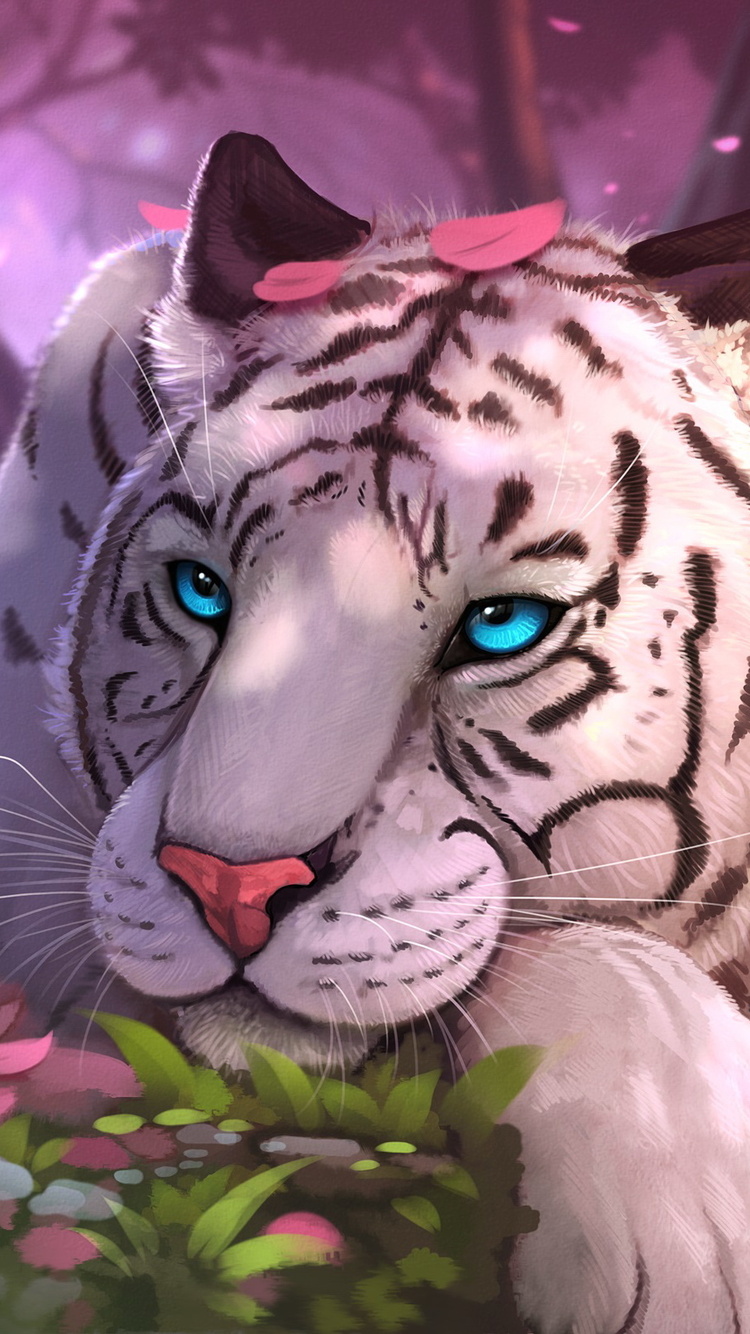 Cute White Tiger Wallpapers