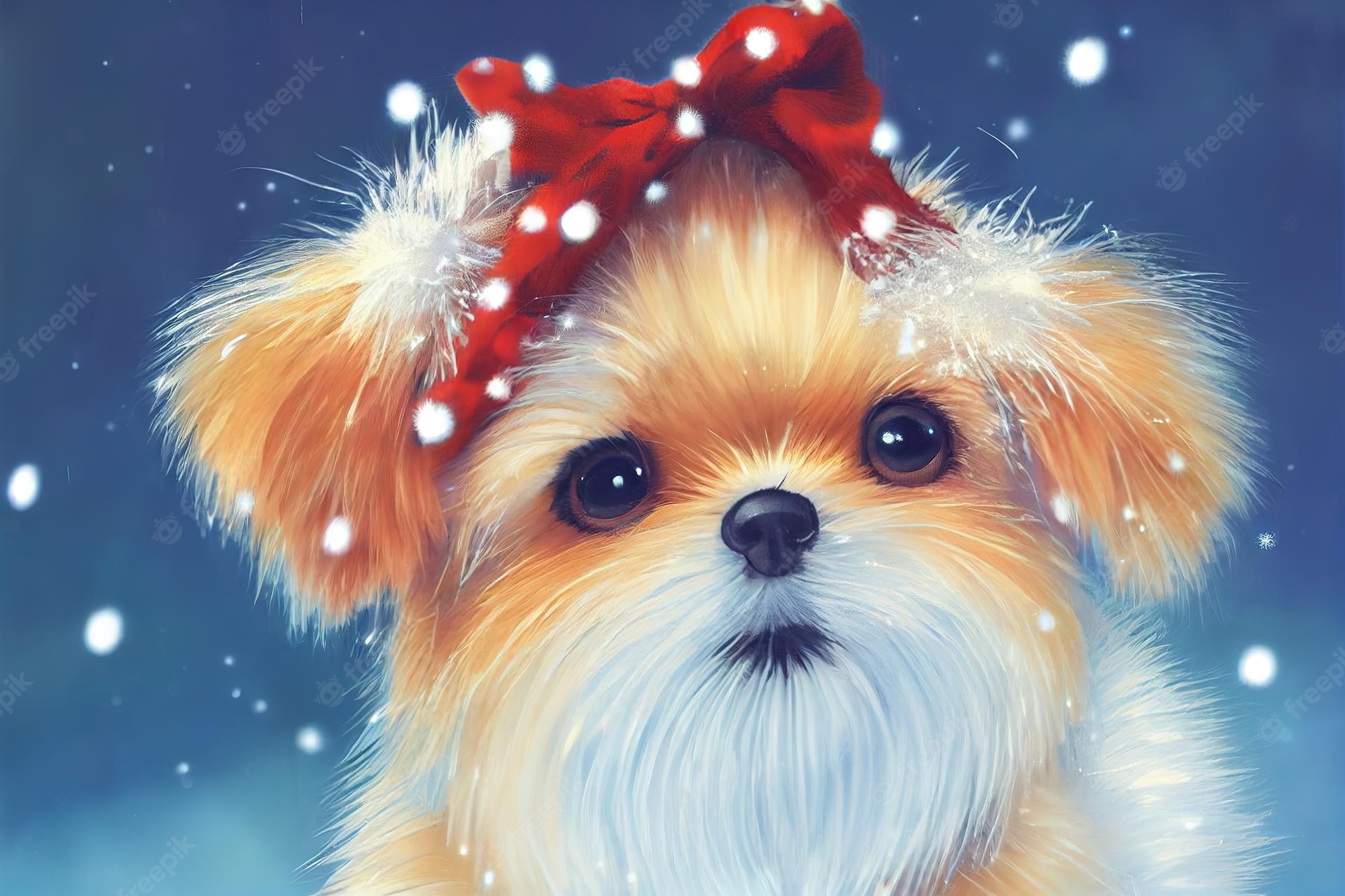 Cute Winter PuppyWallpapers