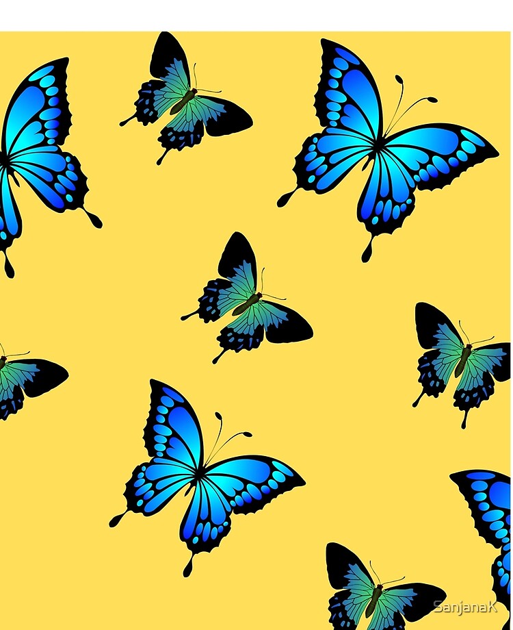 Cute Yellow Butterflies Wallpapers