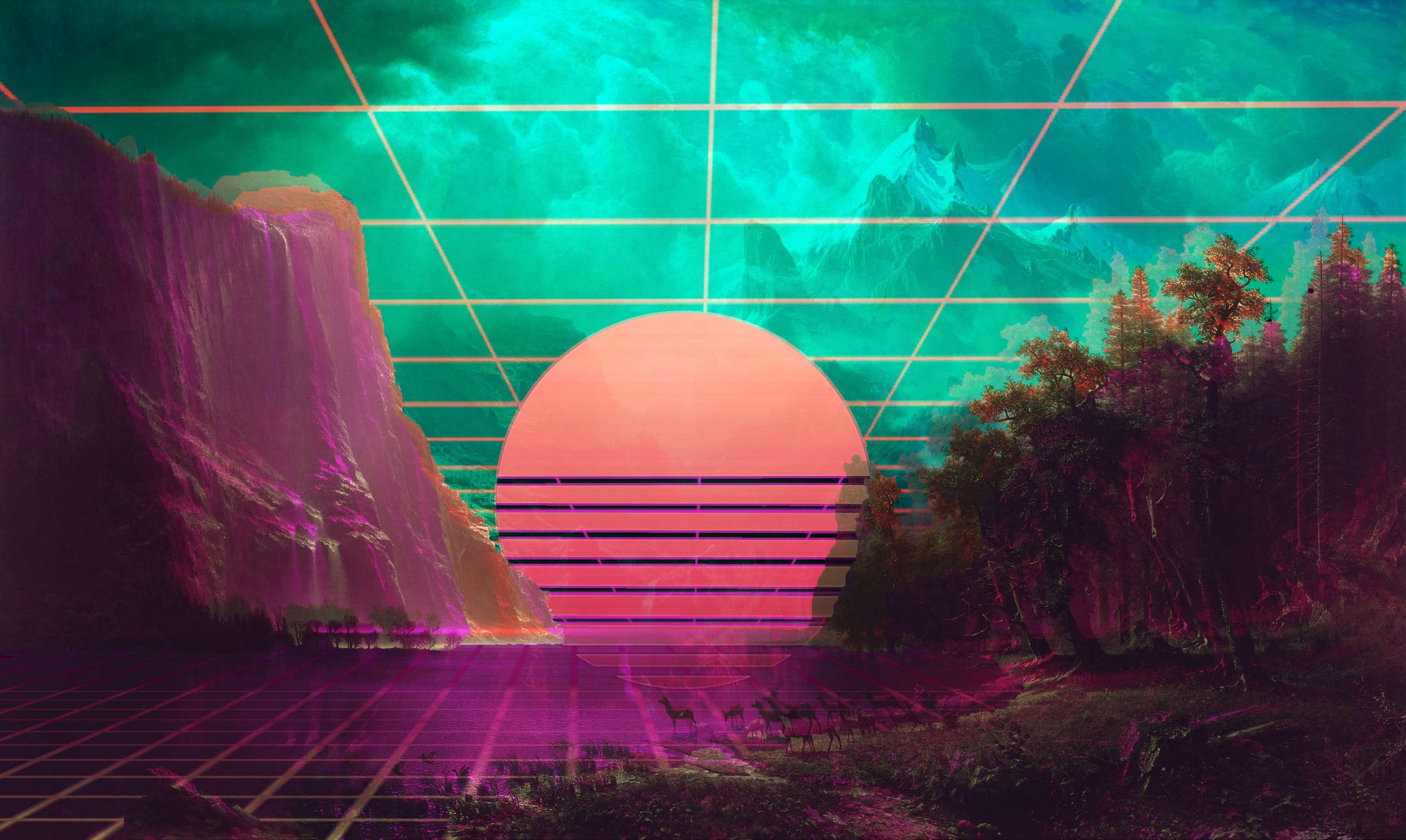 Cool Aesthetic Vaporwave 4K Wallpapers