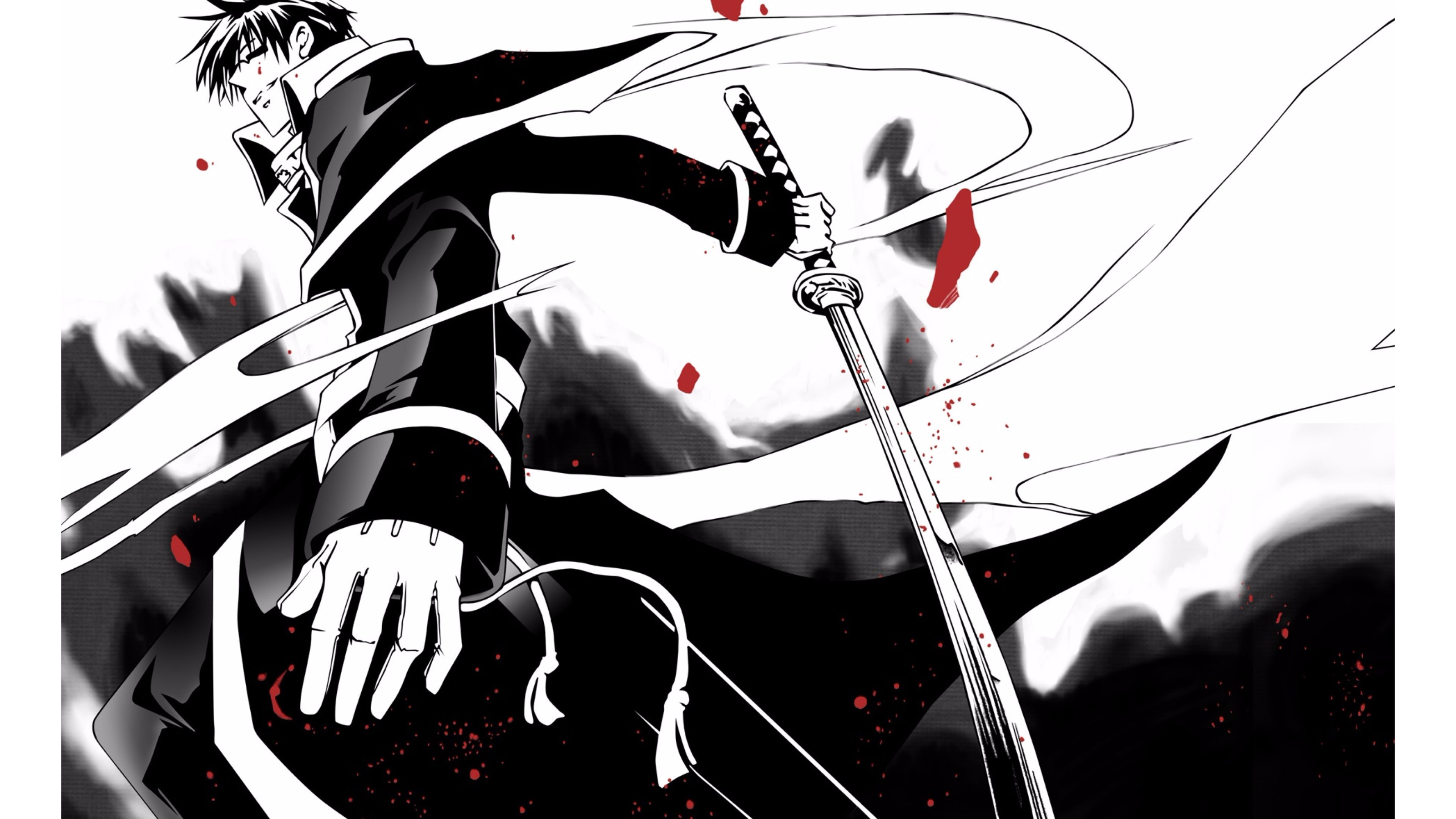 Cool Anime Characters Black And WhiteWallpapers