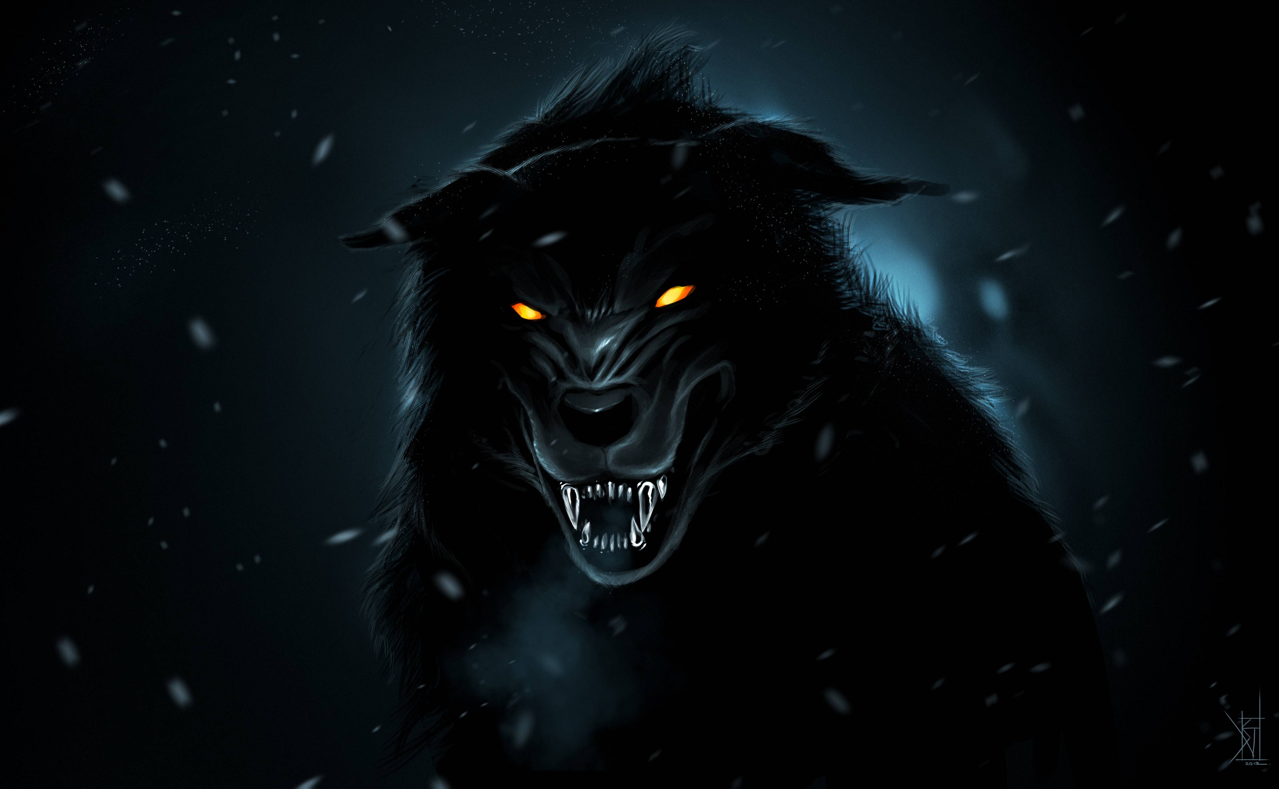 Cool Black WolfWallpapers