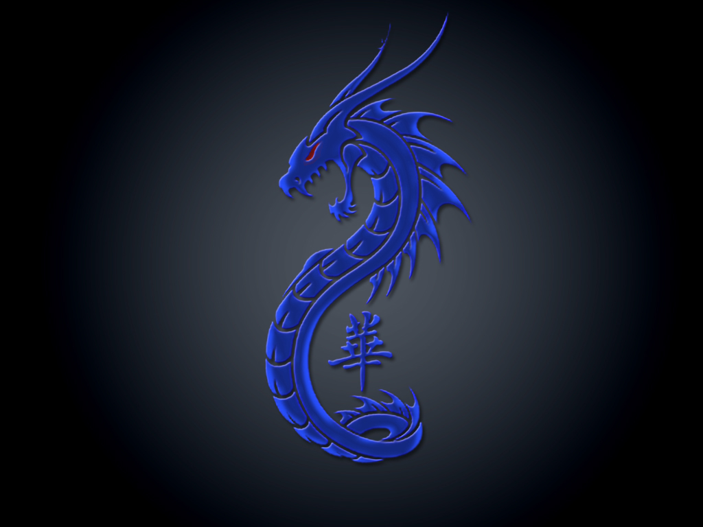 Cool Blue Dragon Wallpapers