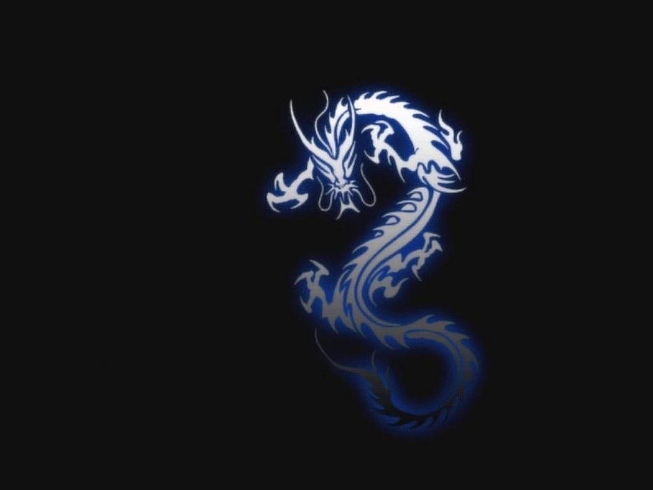 Cool Blue Dragon Wallpapers