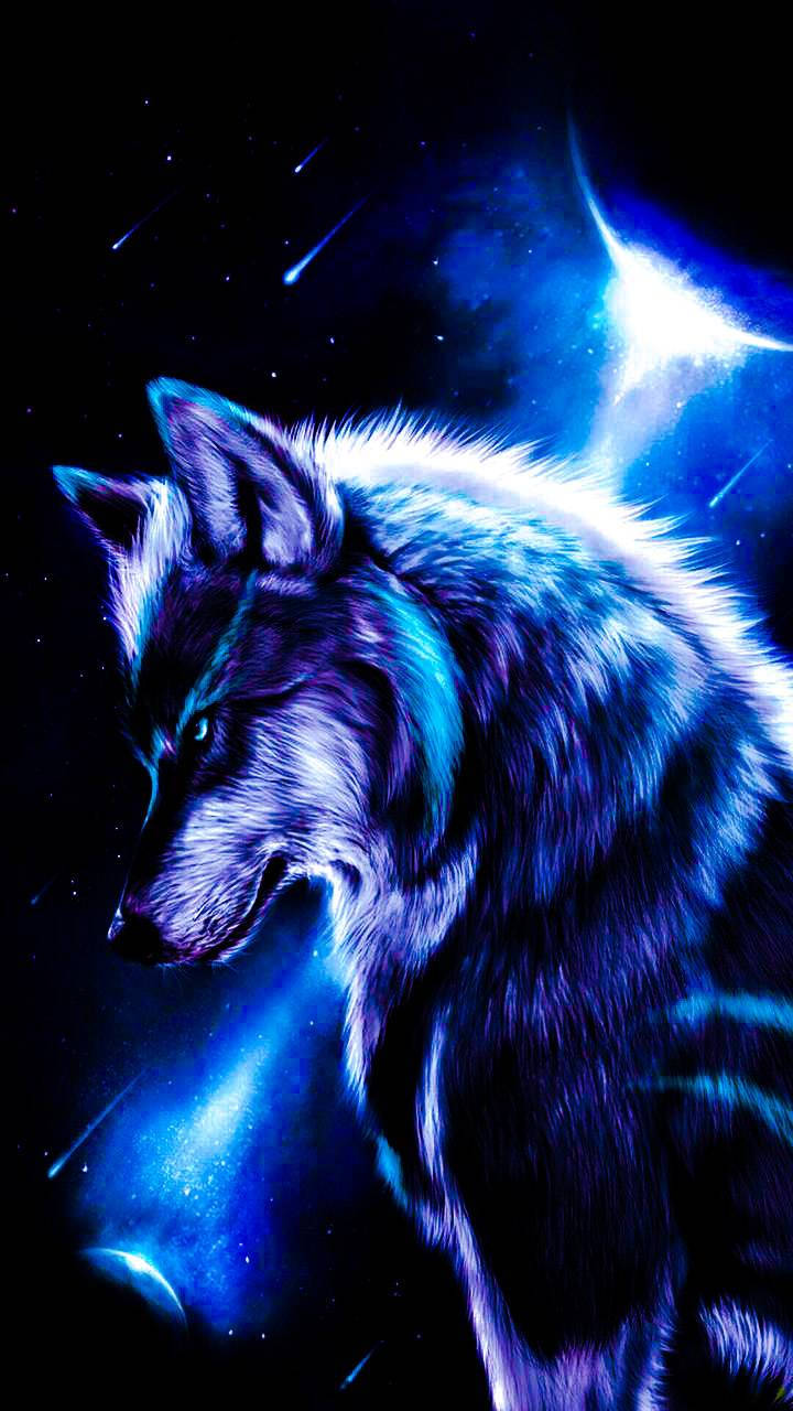 Cool Blue Wolf Wallpapers