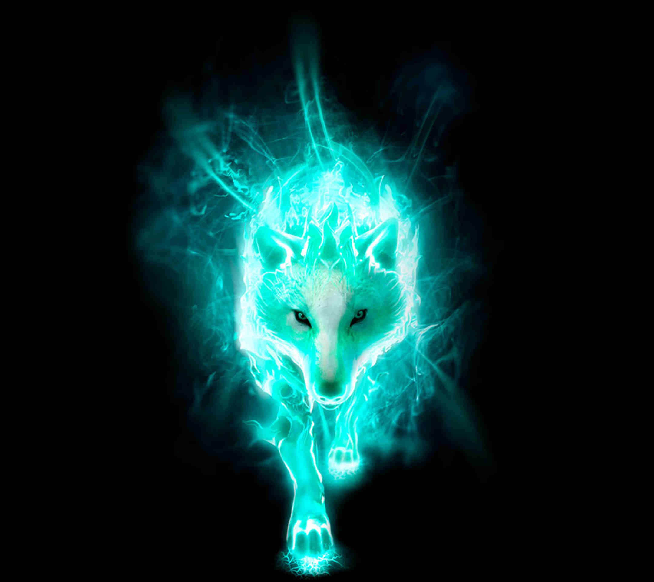 Cool Blue Wolf Wallpapers