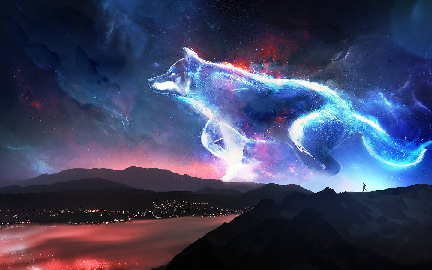 Cool Blue Wolf Wallpapers