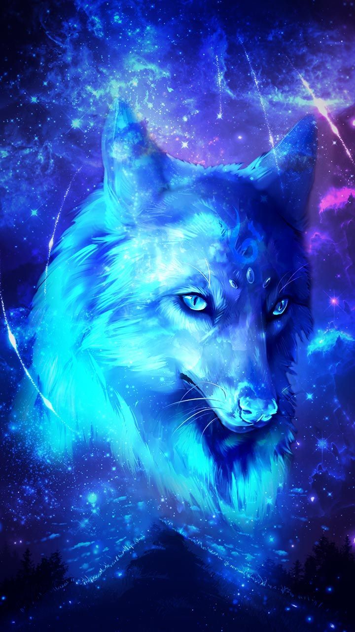 Cool Blue Wolf Wallpapers